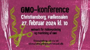 GMO-konference på Christiansborg