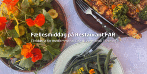 For medlemmer: Fællesspisninger med venner, der byder på mad, hygge og samvær @ Restaurant FAR
